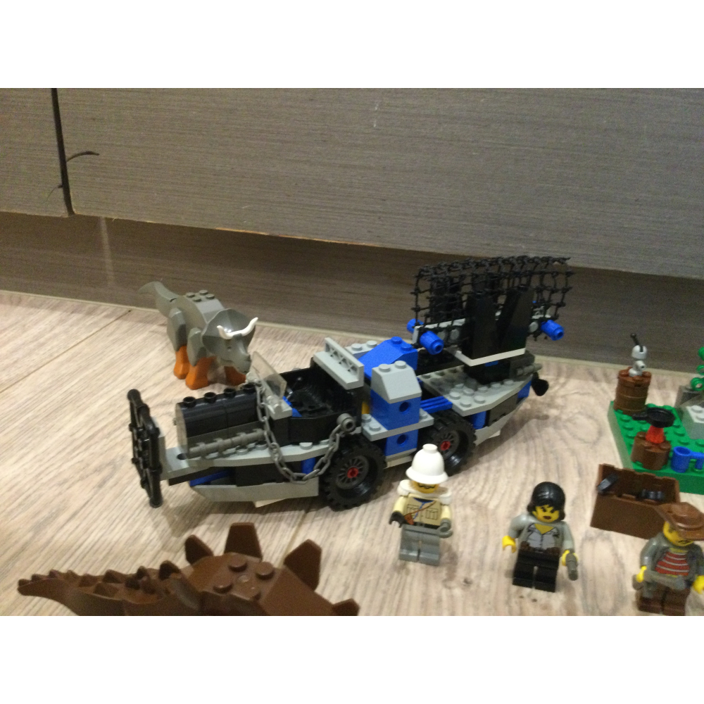 Lego樂高經典絕版Adventure探險系列5955 All Terrain Trapper全地形捕捉大隊二手美品-細節圖3