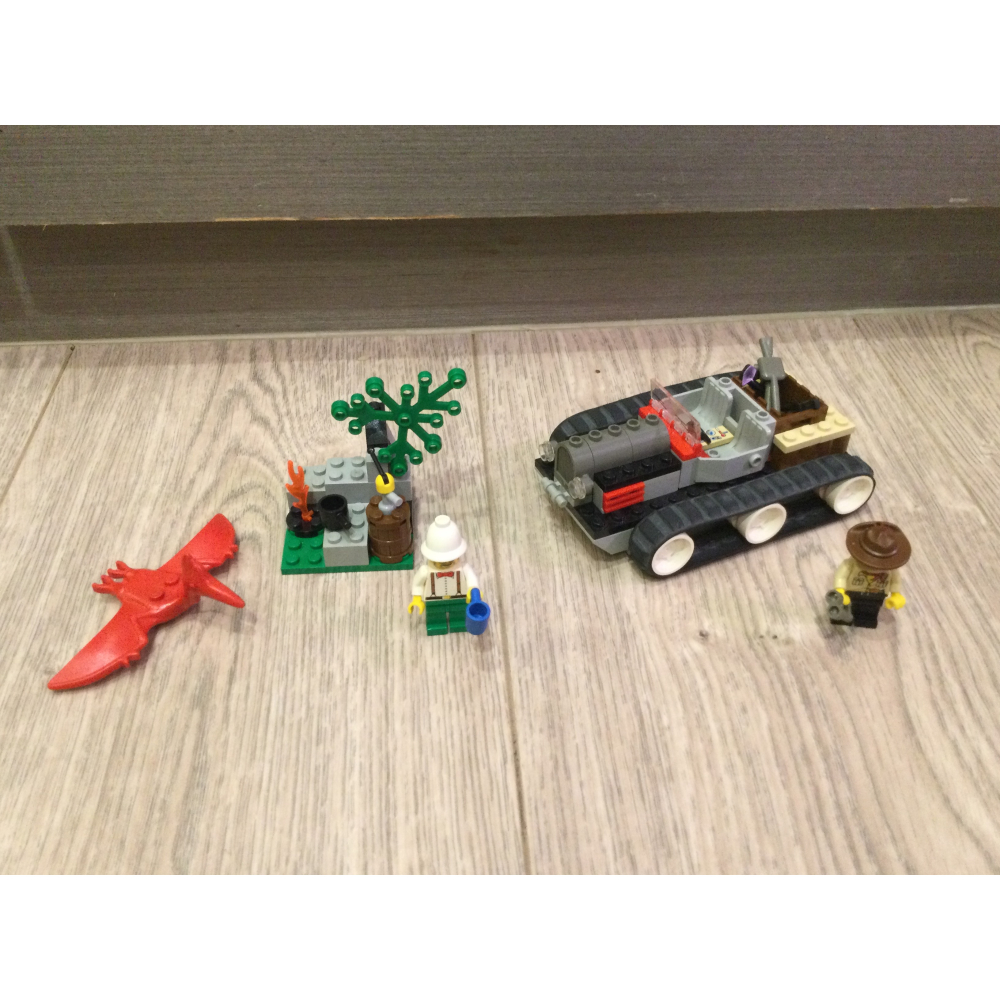 Lego樂高經典絕版Adventure探險系列5934 Dino Explorer恐龍探索號二手美品-細節圖2