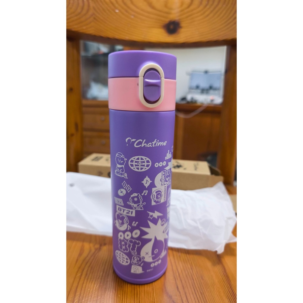 日出茶太 X BT21就愛搖滾保溫瓶 500ml-細節圖2