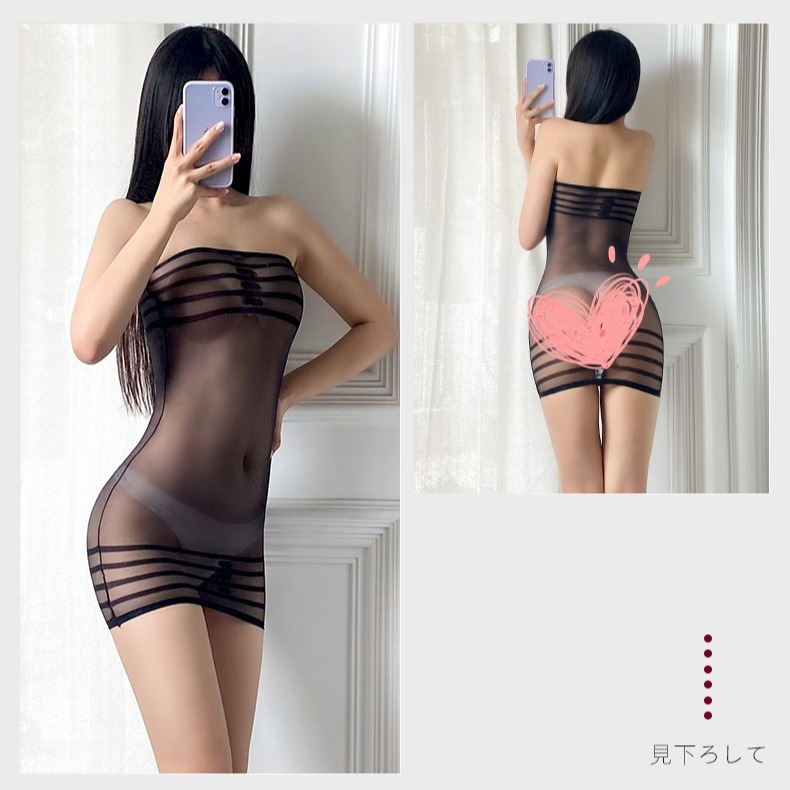 情趣內衣套裝 大尺碼絲襪免脫露乳連體衣角色扮演SM性感睡衣 護士 OL 女僕 透視 衣【D01-FS1-09】探索倉庫-細節圖3