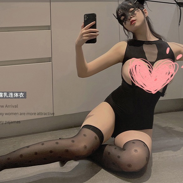 情趣內衣套裝 情趣絲襪 免脫露乳連體衣角色扮演SM 性感睡護士搭配情趣用品【FS1-21】探索倉庫-細節圖3