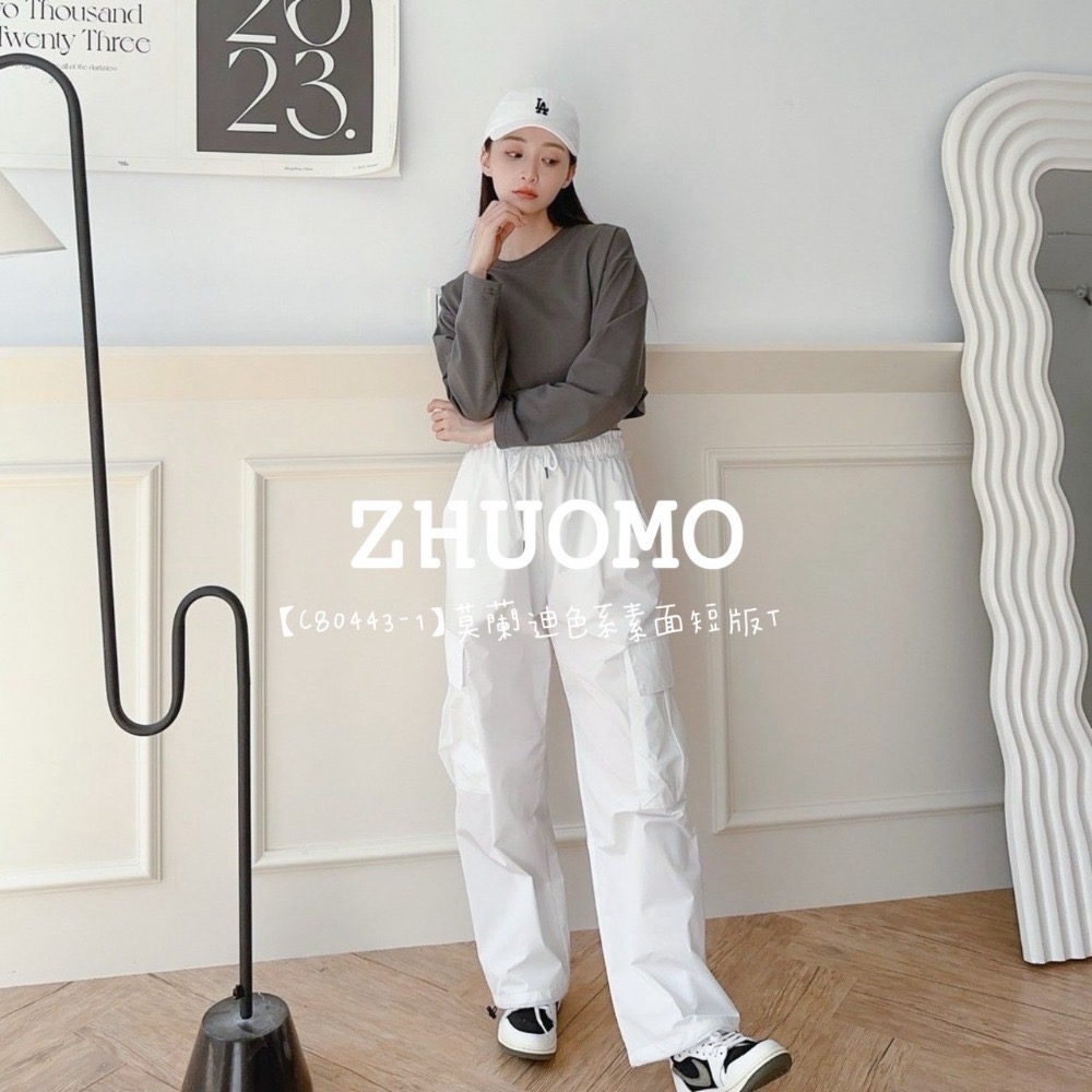 【7天內出貨】正韓 韓系 莫蘭迪色系素面短版T 刺繡 帽T 大學t 厚磅 長袖 印花 衣服 大尺碼 上衣 男裝-規格圖11