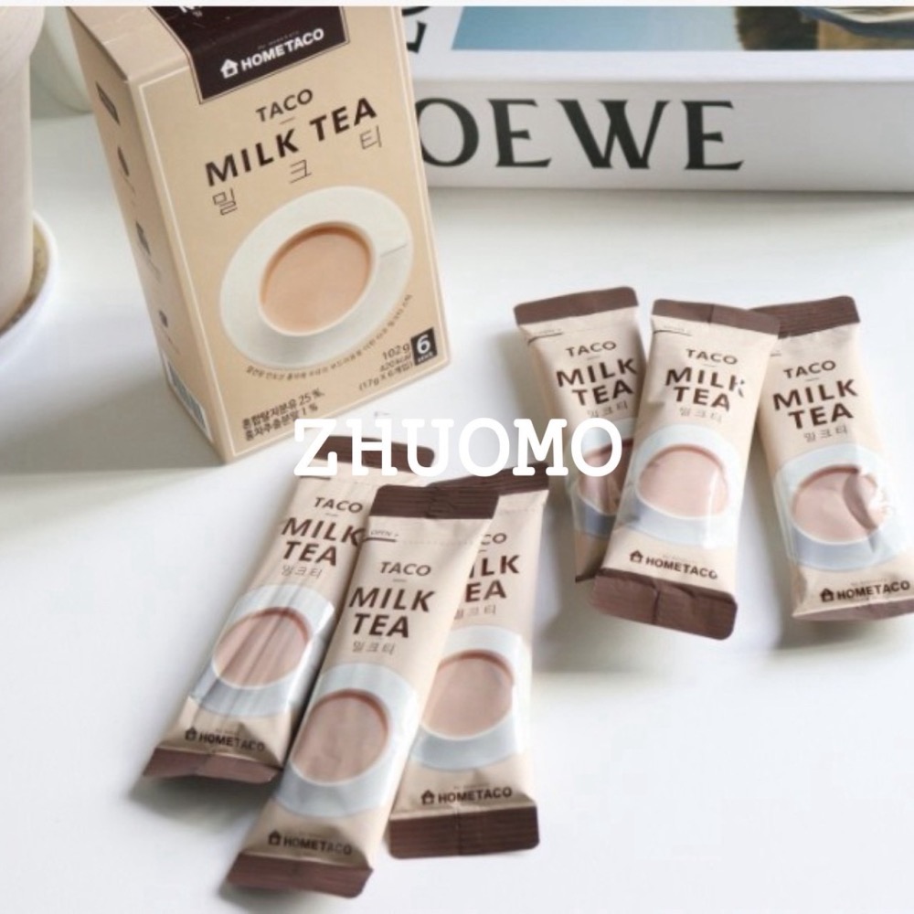 【限時開團-0202截止】韓國星巴克指定款香醇沖泡包 17gX6入-奶茶-細節圖2