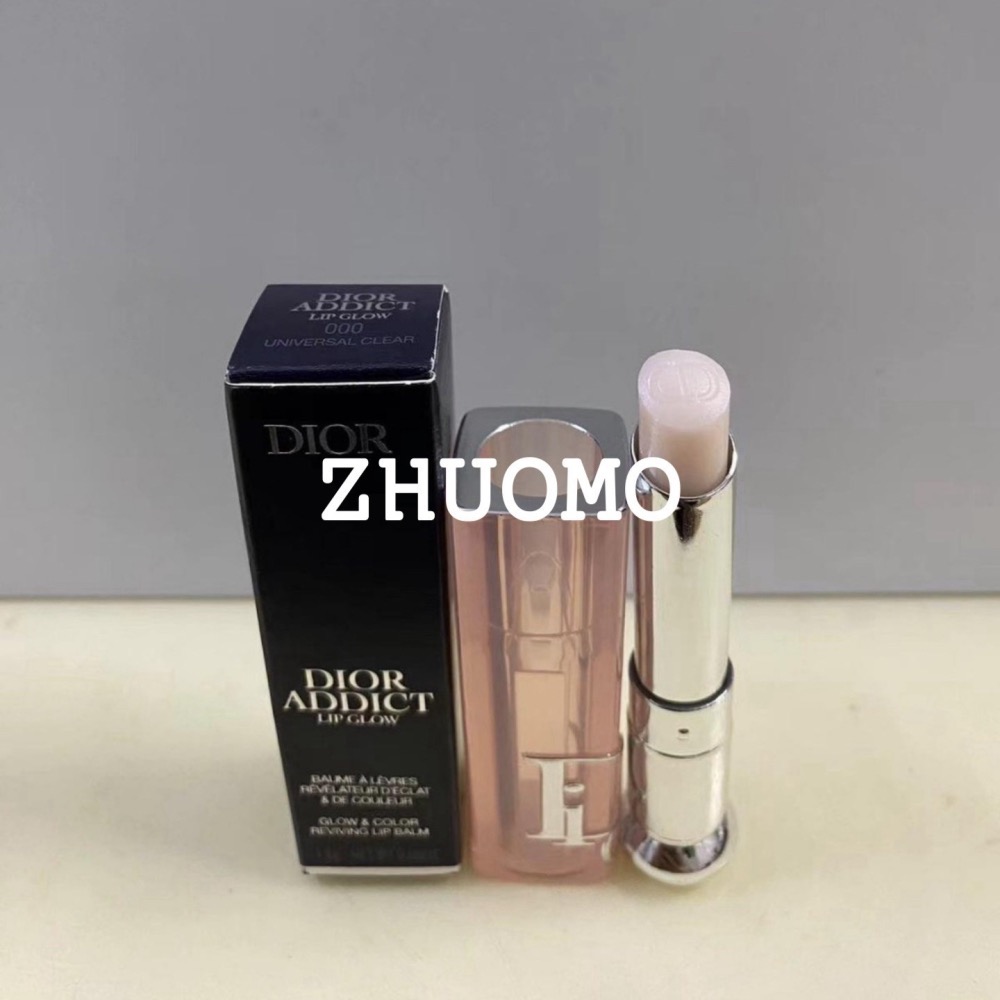 【限時開團-0202截止】DIOR迪奧癮誘粉漾潤唇膏1.6g-000晶漾透明-細節圖2