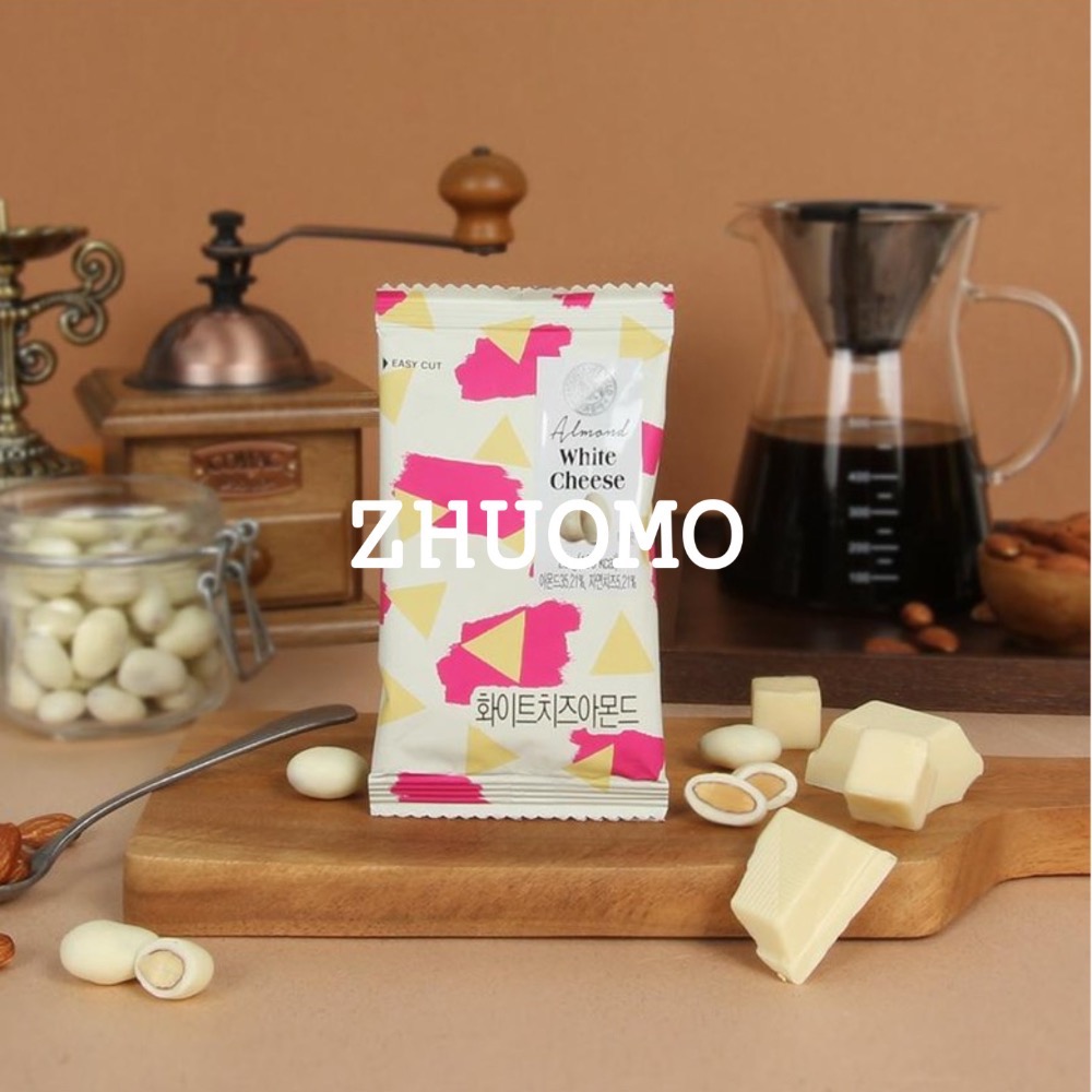 【長期開團中】韓國MOUNTAIN & FIELD松鼠家起司白巧克力杏仁果20g*10入-細節圖6