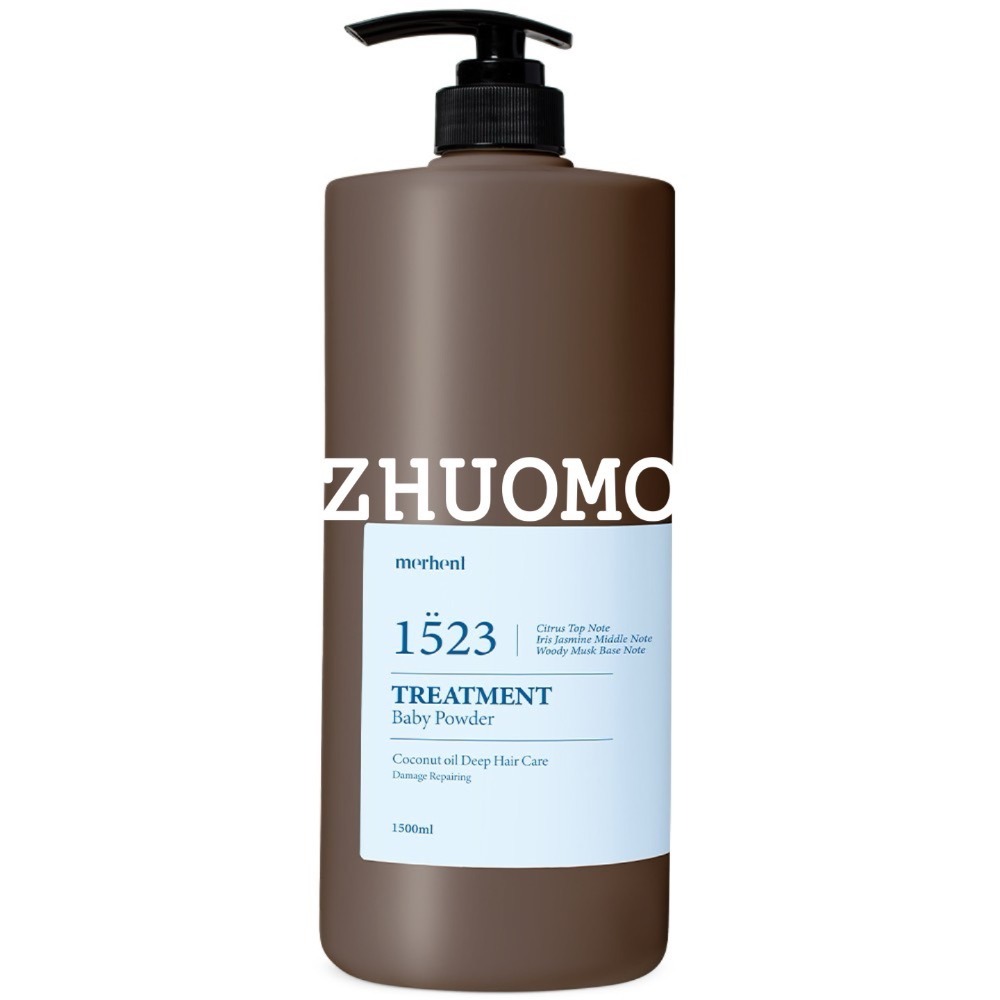 【手邊現貨】韓國merhent頭皮深層淨味洗髮精/護髮乳-1523寶寶香1500ml-細節圖4