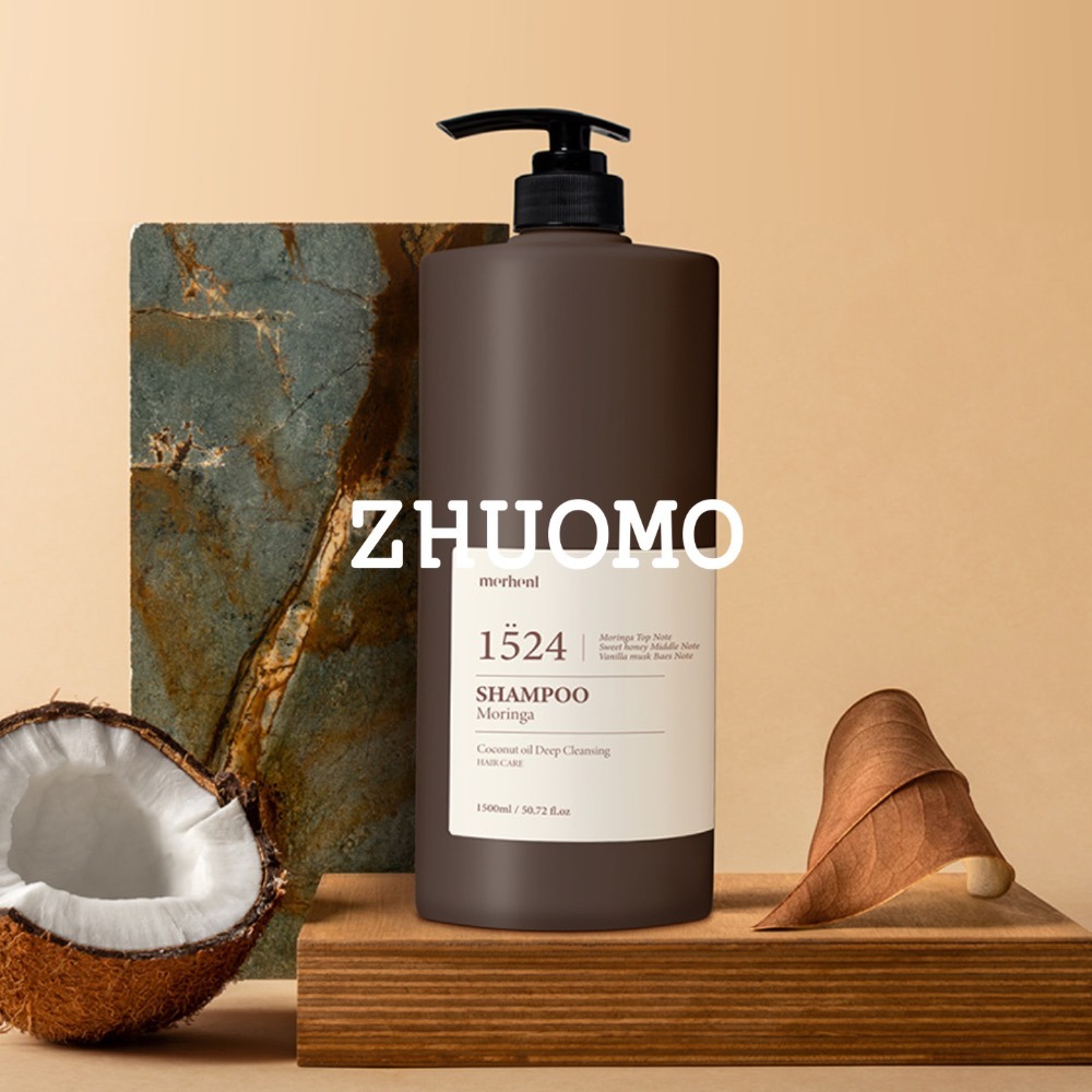 【長期開團中】韓國merhent頭皮深層淨味洗髮精-1524清新草本-1500ml-細節圖3