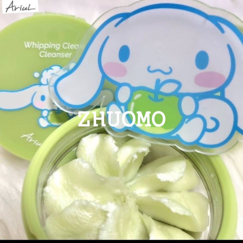 【手邊現貨】韓國 Ariul 大耳狗聯名 蘋果醋卸妝潔面奶霜 100ml（2款手機架隨機贈送）-細節圖6