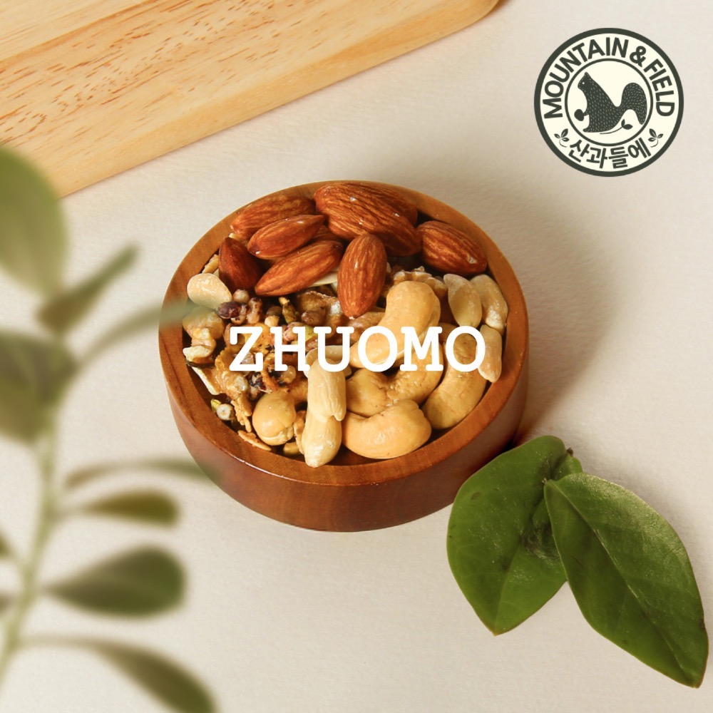 【限時開團-0209截止】韓國 MOUNTAIN & FIELD 松鼠家黑燕麥穀物每日綜合堅果-20g單包*10入-細節圖4