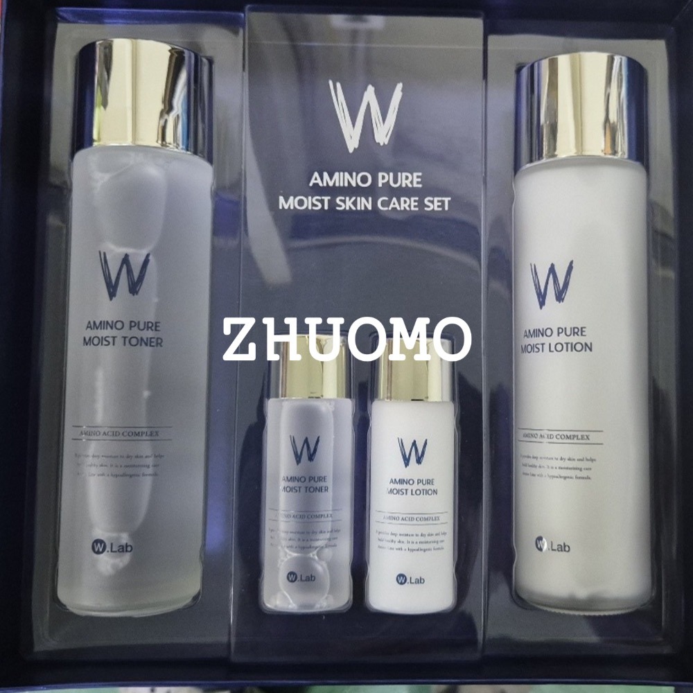 【限時開團-0209截止】韓國W.lab氨基純滋潤護膚4入組禮盒-細節圖2