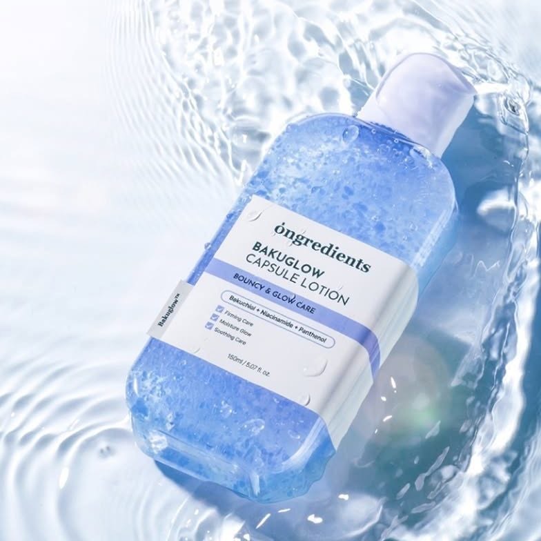 【有中標.有PIF】韓國ongredients水光保濕彈力膠囊沁涼爆水小藍乳150ml(單罐)-細節圖4
