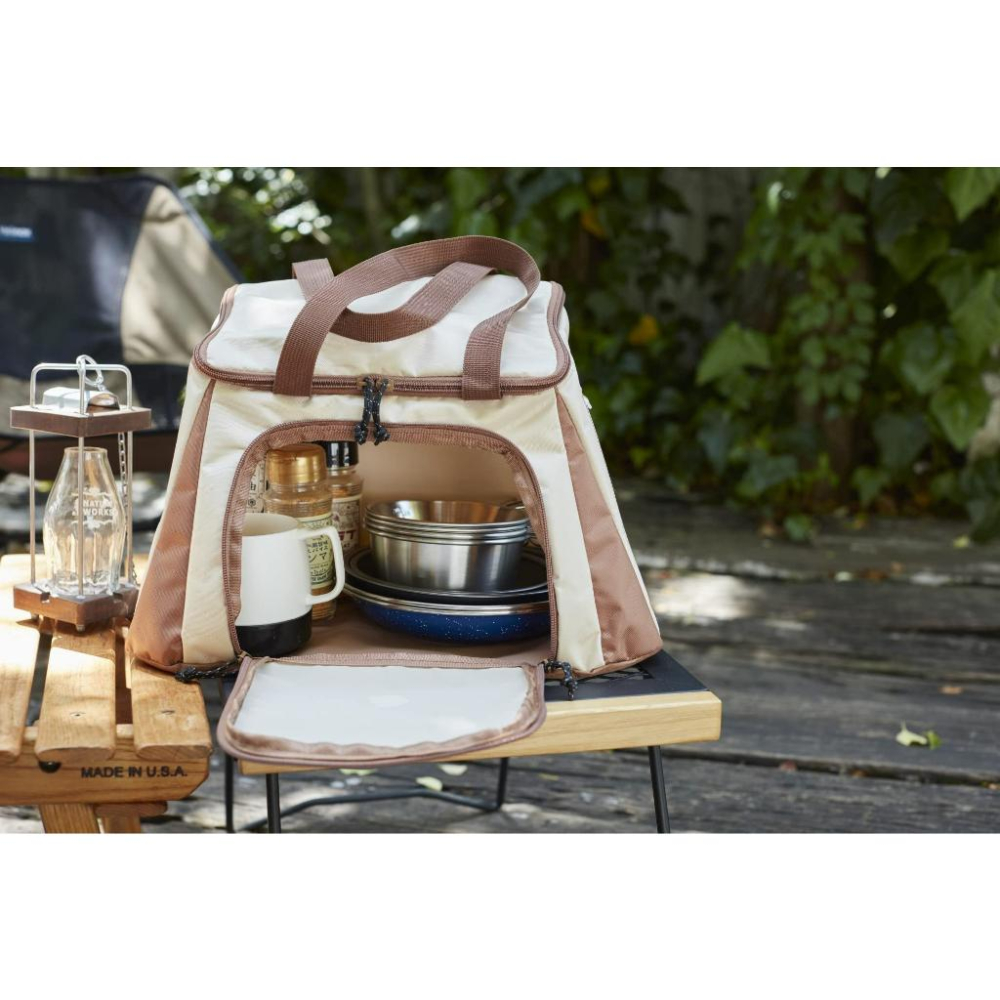 tent-Mark DESIGNS 進口正品完整雜誌附錄 帳篷造型小物包  大小包兩件組   餐具收納#露營  #野餐-細節圖8