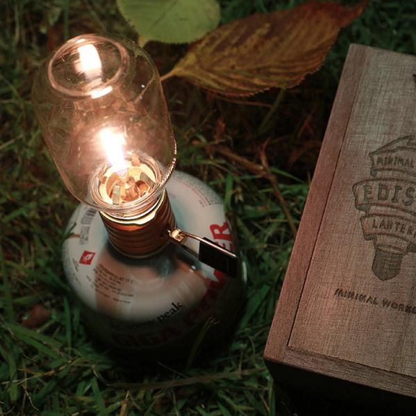 Minimal Works Edison Lantern 愛迪生瓦斯燭燈 #露營燈 #氣氛燈 #瓦斯燈 #戶外照明-細節圖4