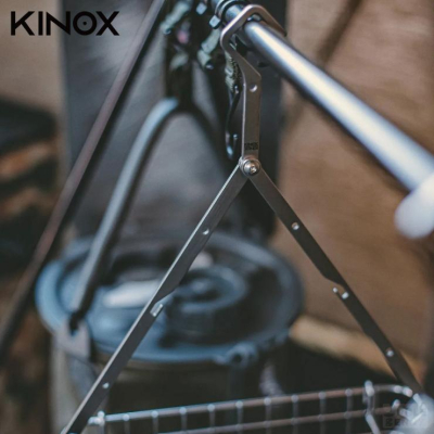 韓國KINOX • 2way 不鏽鋼摺疊掛架 CC Hanger (一組2支入/ 附收納袋) #衣架 摺疊架