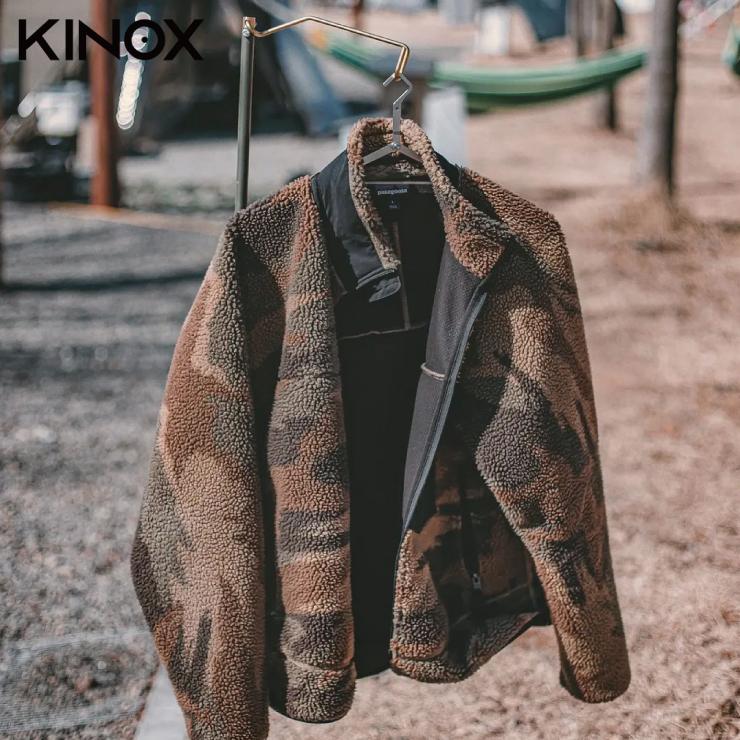 韓國KINOX • 2way 不鏽鋼摺疊掛架 CC Hanger (一組2支入/ 附收納袋)  #衣架 摺疊架-細節圖6