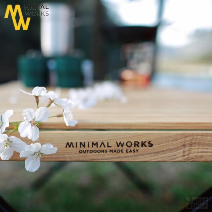 Minimal Works | Pampas Table | 彭巴白蠟木蛋捲桌 2.0 Ash #露營 #野營 #露營桌-細節圖5