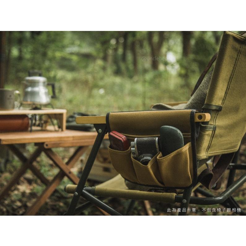 REFORGED • 復古風格厚磅帆布椅側置物掛袋 (4款顏色) #露營椅 克米特椅 Kermit 擴充包 手機包-細節圖2