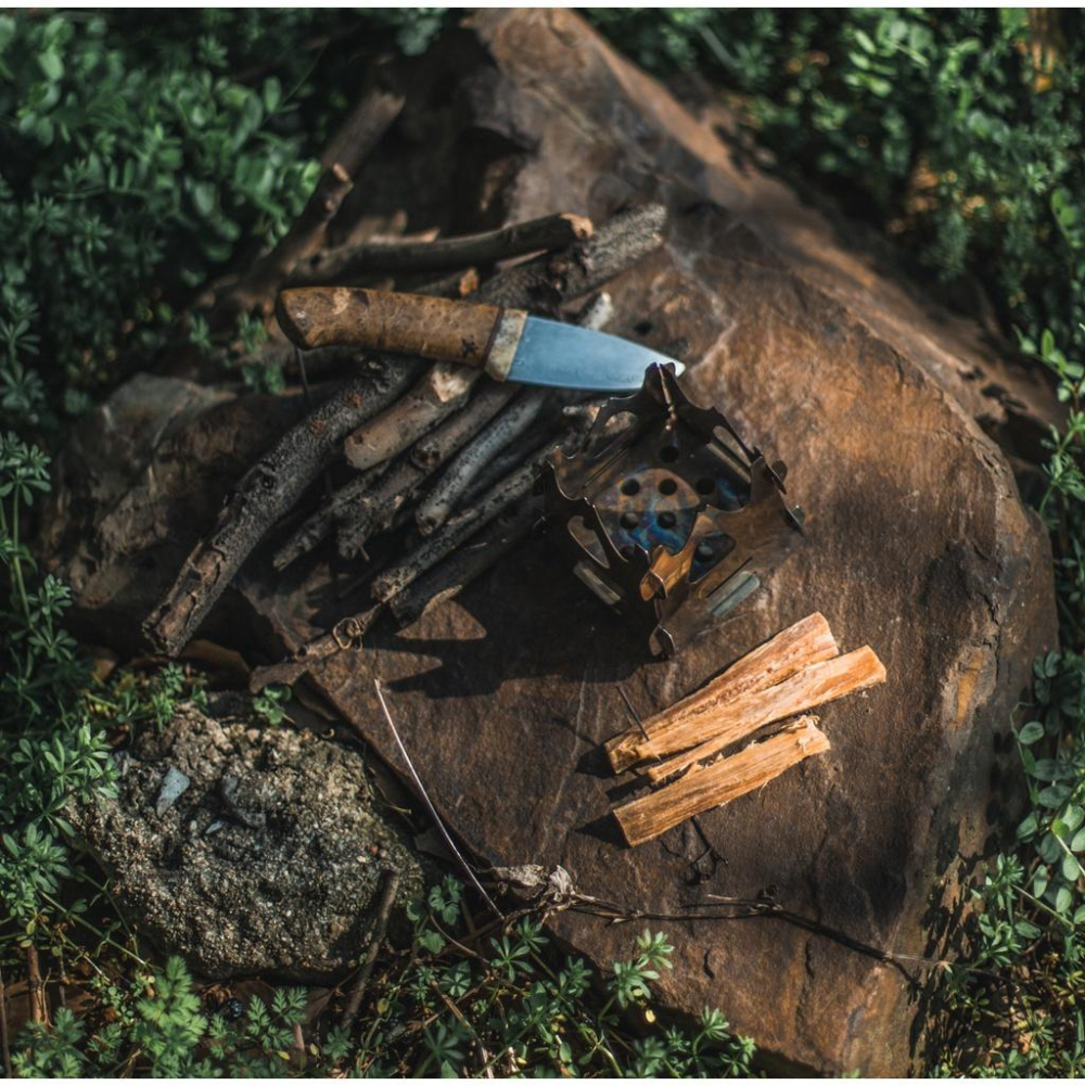 (現貨) Reforged 天然松明木火種 Fatwood 180g精裝鐵盒 #野營 #火種 #露營 #升火 #焚火台-細節圖7