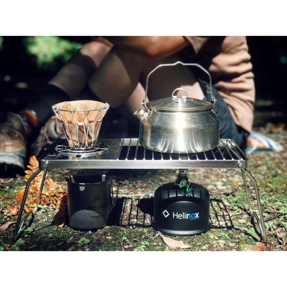 Highmount Drip & Grill Stand 咖啡架 #露營 野炊 登山 小桌 咖啡濾架-細節圖3