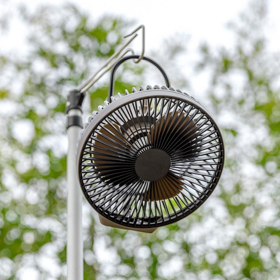 Claymore V610 v600+風扇 台灣公司貨 灰/黑/沙三色 電池容量加大新款 露營 野營 電風扇 循環扇-細節圖5