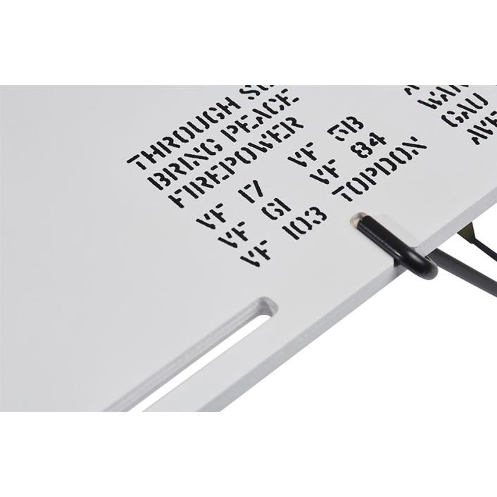 HIDE OFF • FIELD BOARD 軍風菲爾德小桌 (白) - 現貨 韓國原廠授權 #露營 野營 軍風-細節圖4