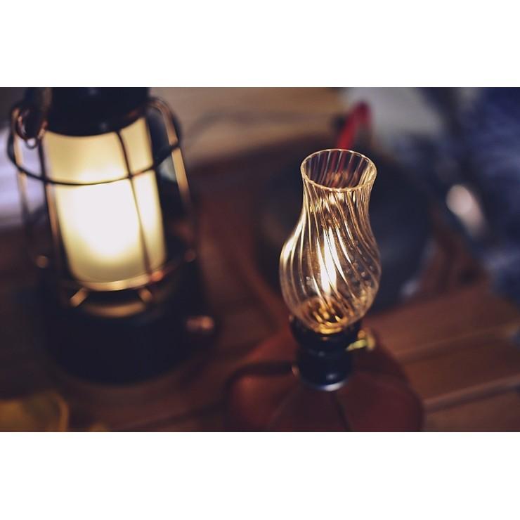 LUCIR • 復古螺旋玻璃-瓦斯燭燈 mini款 露營 野營 戶外 居家 都適合喔-細節圖7