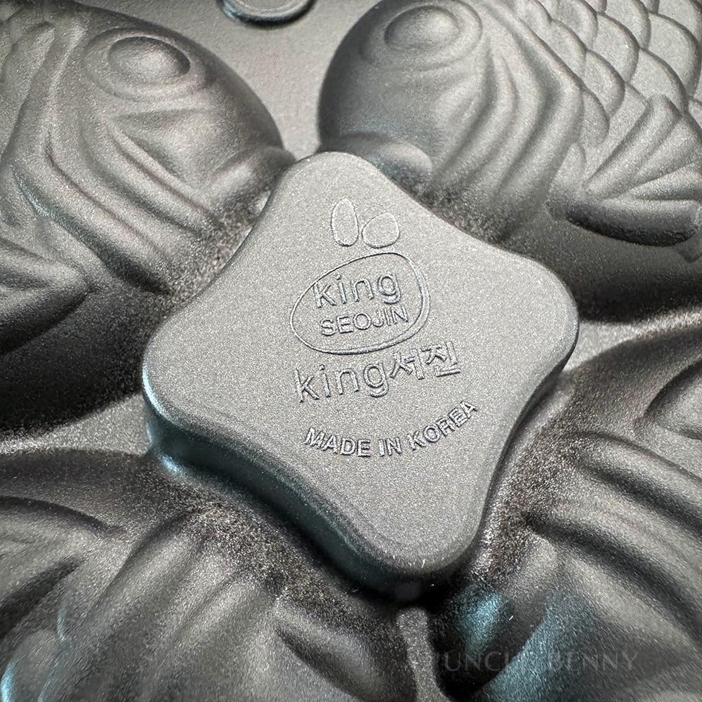 韓國製 鯛魚燒不沾烤夾 不沾鍋 烤盤 烤肉夾 鬆餅夾 烤肉 鯛魚燒 蛋糕模具 野炊 露營 園遊會 點心 下午茶 和風點心-細節圖5