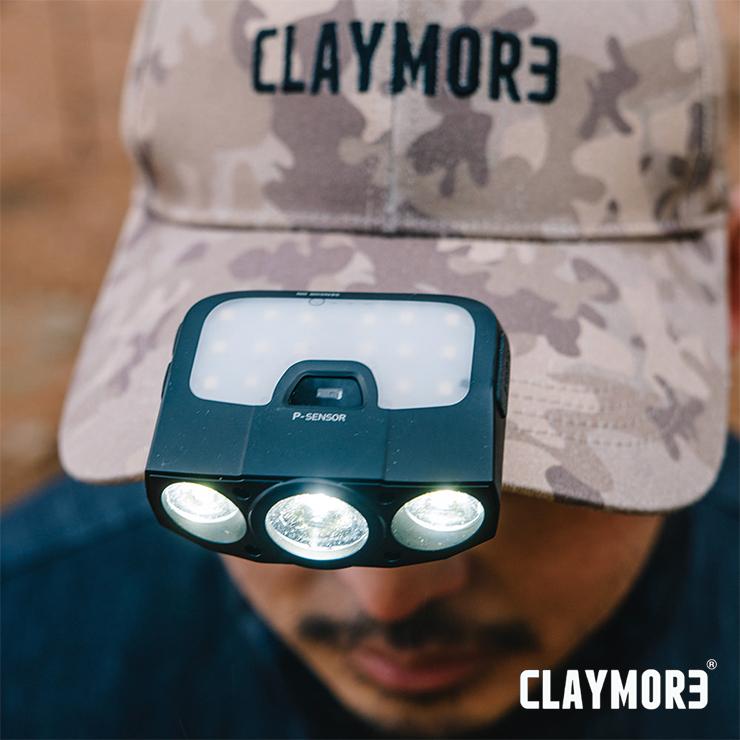 Claymore Capon 200H 感應式頭燈 可帽夾夜衝 登山頭燈 挖礦 夾帽燈 夜遊 野營 抓蝦 抓魚 挖松露-細節圖3