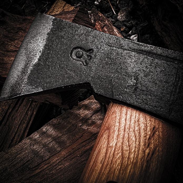 Husqvarna Hiking Hatchet 德國手工鍛造手斧 小斧頭 露營 野營 焚火 劈材 火絨 園藝 焚火道具-細節圖3