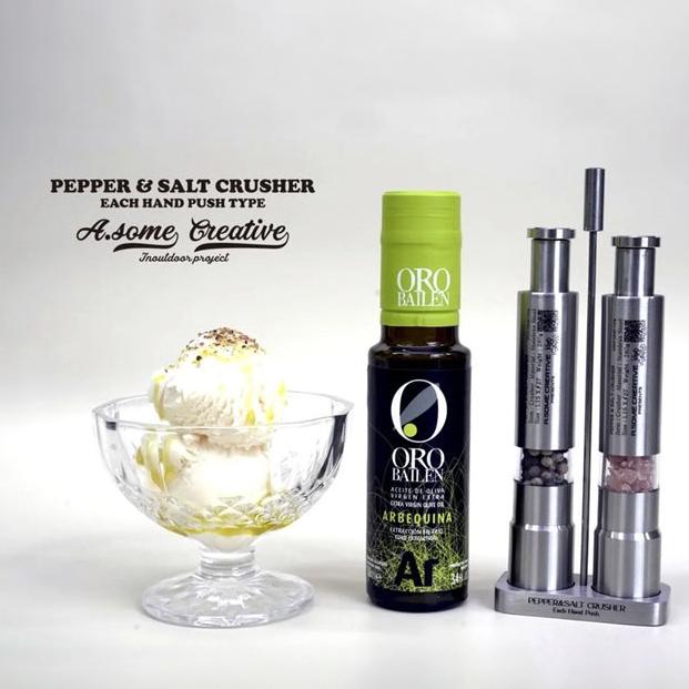 A.SOME CREATIVE • 不鏽鋼研磨調味罐組 PEPPER & SALT CRUSHER-細節圖3