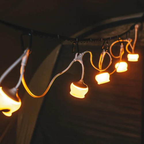 CLAYMORE • UF5 露營燈串 (4種色溫可調/最亮達1300流明) 網美燈 露營燈 燈串 可調光 台灣公司貨