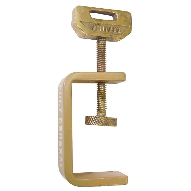 POST GENERAL CLAMP IT ／黃銅桌邊固定夾 露營固定 收納 毛巾掛勾 固定器 虎鉗-細節圖6