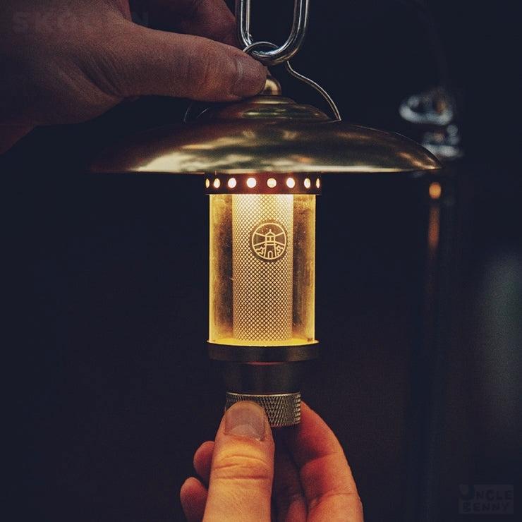 SKOGEN • 森林微光小提燈 NX2 (鍍鉻銀/ 黃銅色兩款) 露營燈 氣氛燈 瓦斯燈 Goalzero M3可參考-細節圖6