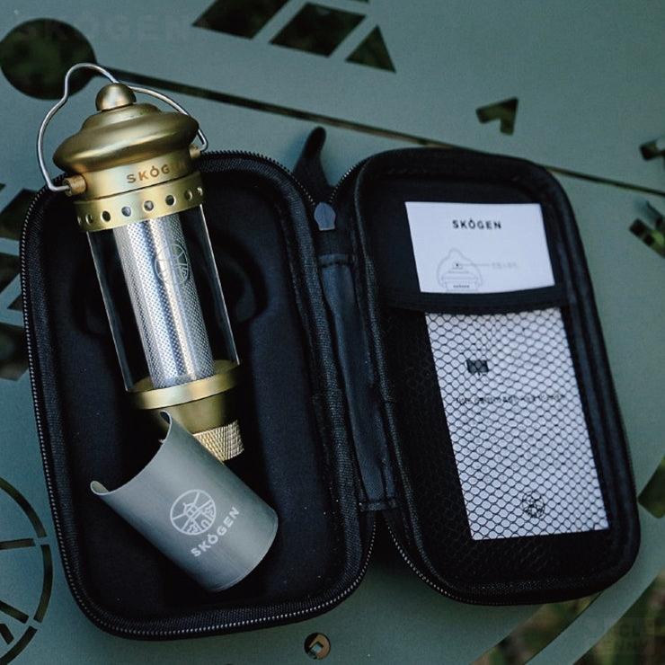 SKOGEN • 森林微光小提燈 NX2 (鍍鉻銀/ 黃銅色兩款) 露營燈 氣氛燈 瓦斯燈 Goalzero M3可參考-細節圖9