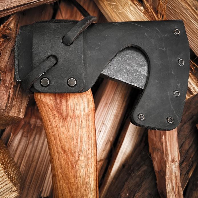 Husqvarna Camping Axe  露營斧 隨身斧頭 露營 野營 焚火 劈材 火絨 園藝 焚火道具 斧頭幫-細節圖4