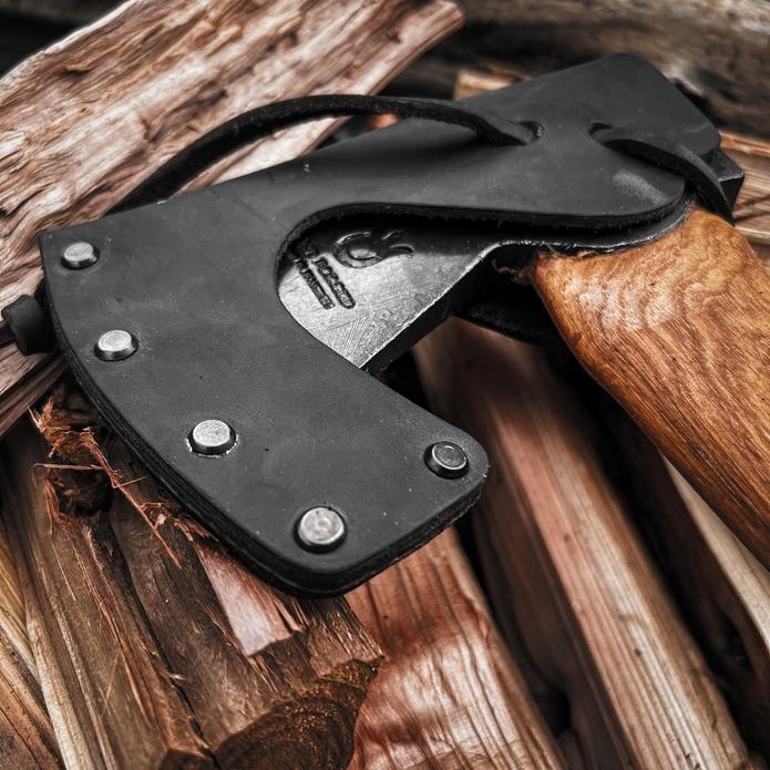 Husqvarna Camping Axe  露營斧 隨身斧頭 露營 野營 焚火 劈材 火絨 園藝 焚火道具 斧頭幫-細節圖9