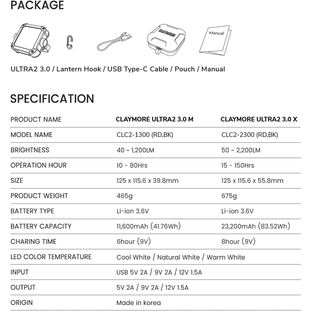 【探險神器】Claymore Ultra2 3.0 軍風露營燈 代理商公司貨 韓國製 戶外燈具 N9可參考-細節圖7