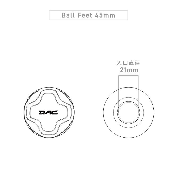 Helinox • 椅腳球 45/55mm (黑) 1套4入 正規公司貨 Ball Feet 45/55mm-細節圖4