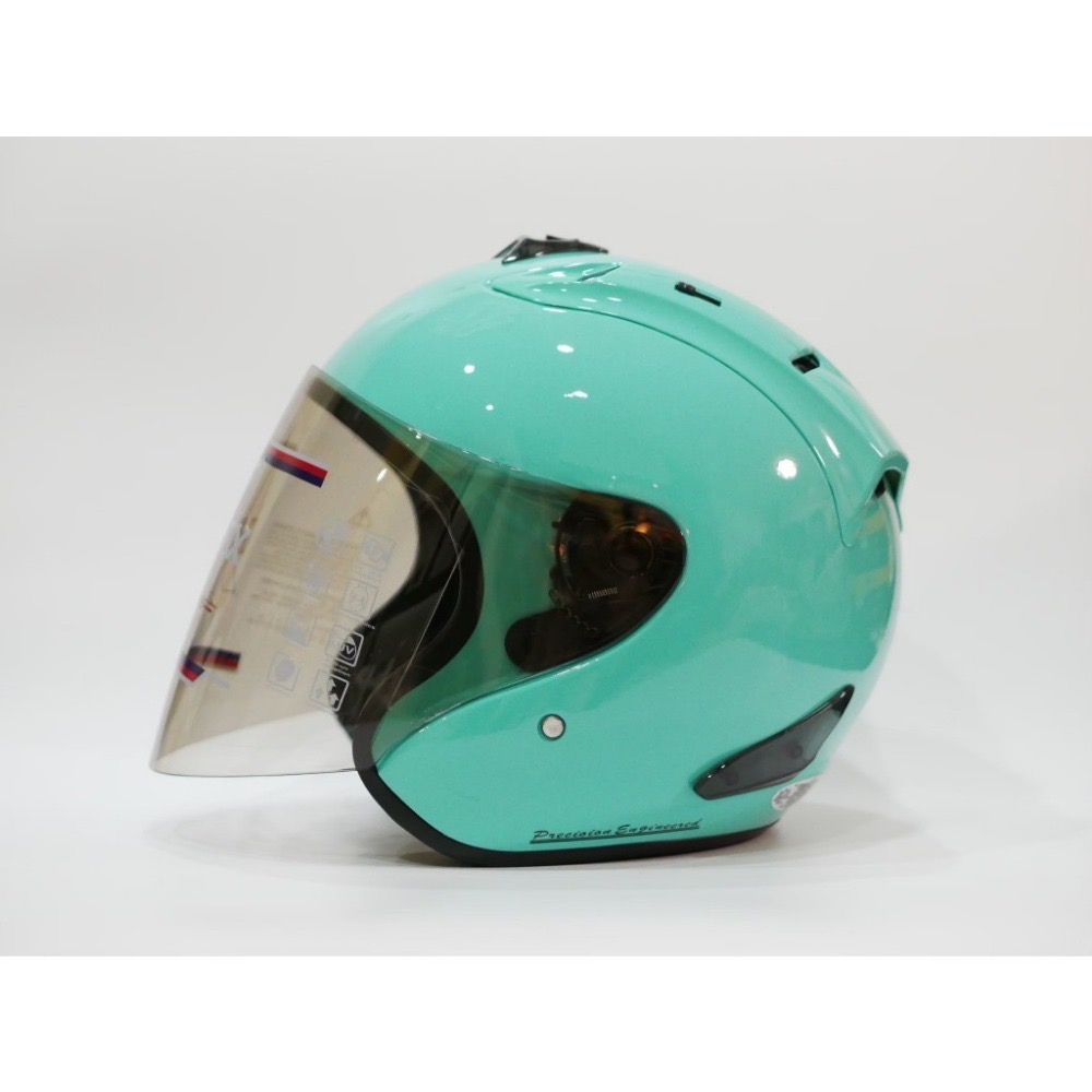 《免運❗️》R帽 R4 《+送彩片》R 安全帽 素色半罩帽 再加碼送摺疊傘&袖套 電鍍片 齒排釦 雙D扣-規格圖9