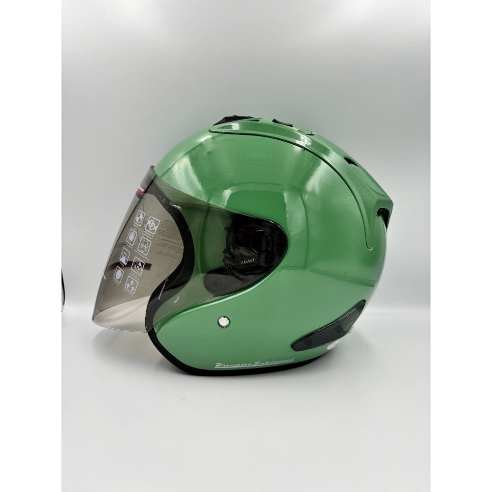 《免運❗️》R帽 R4 《+送彩片》R 安全帽 素色半罩帽 再加碼送摺疊傘&袖套 電鍍片 齒排釦 雙D扣-規格圖9