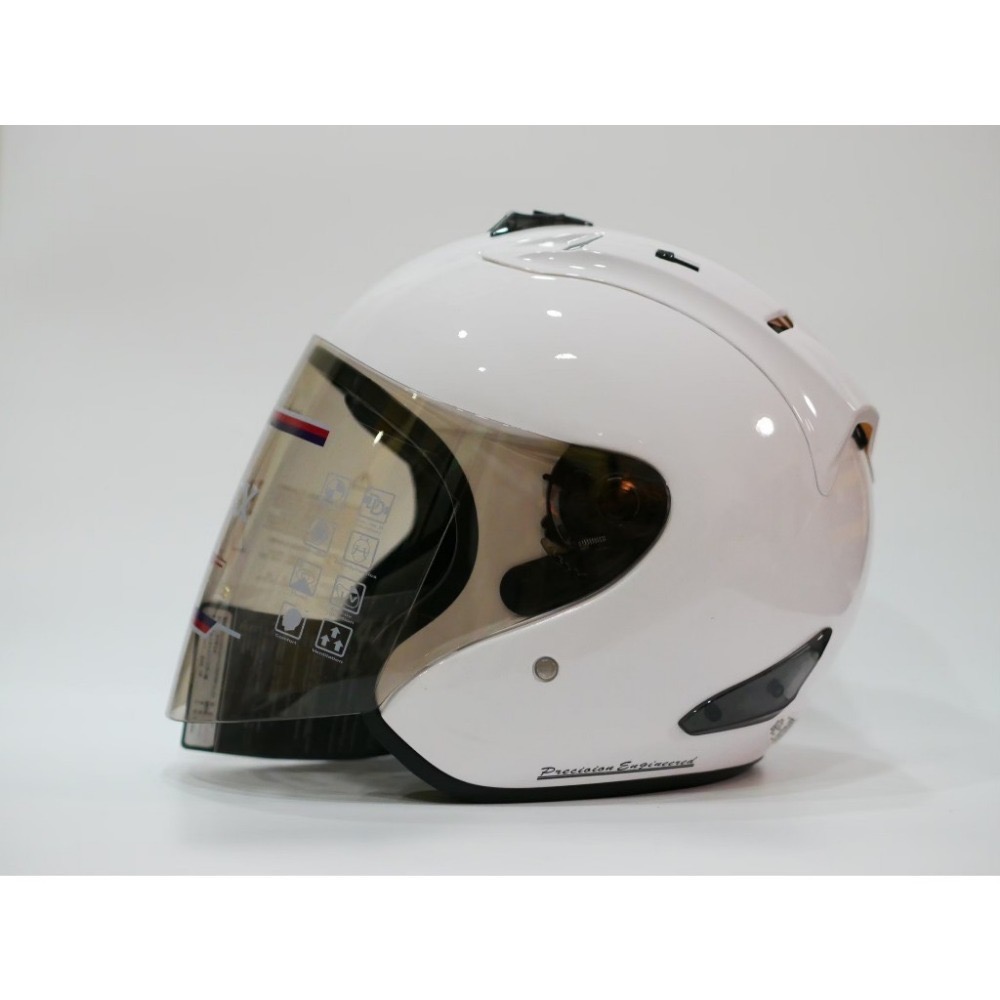 《免運❗️》R帽 R4 《+送彩片》R 安全帽 素色半罩帽 再加碼送摺疊傘&袖套 電鍍片 齒排釦 雙D扣-規格圖9