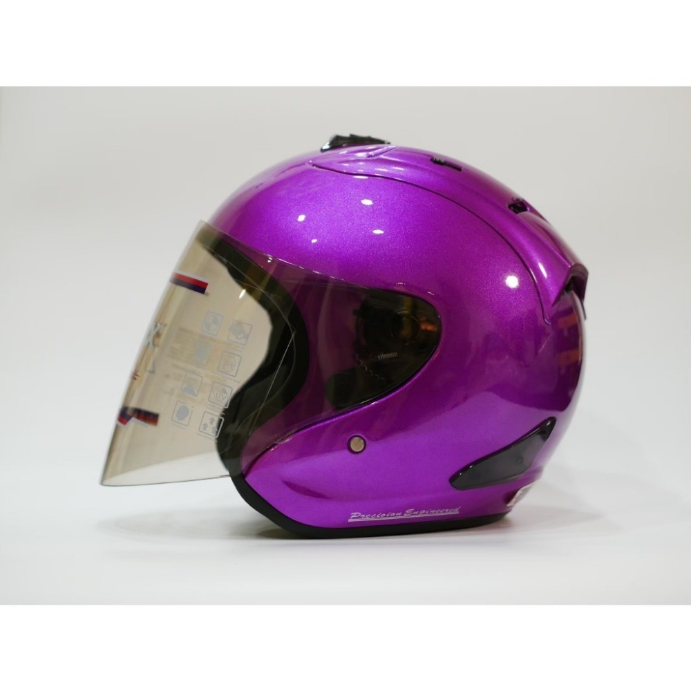 《免運❗️》R帽 R4 《+送彩片》R 安全帽 素色半罩帽 再加碼送摺疊傘&袖套 電鍍片 齒排釦 雙D扣-規格圖9