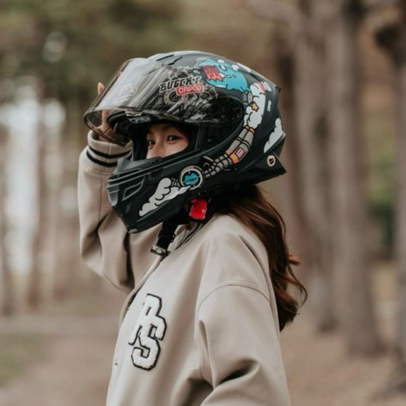 🔥限量特賣🔥免運🔥N-806 貓貓蟲聯名 急速咖波 全罩式 咖波安全帽 快拆鏡片 齒排扣 排齒扣 超低優惠🔥-細節圖2