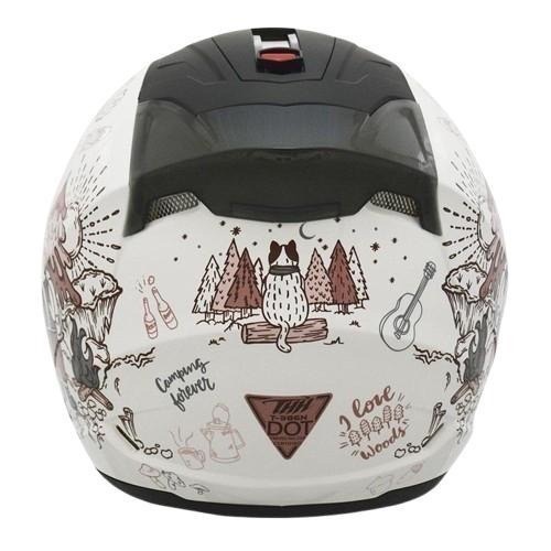 《🔥超優惠🔥》THH T-386 野FUN 野放 四分之三罩 內墨遮陽鏡 尺排扣 耳機槽設計 內襯全可拆洗-細節圖6