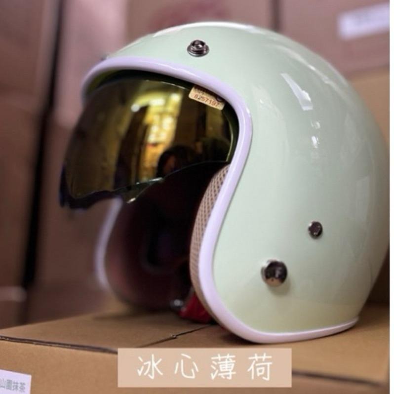 《十分安全帽》🔥涼感內襯🔥 Ninja漾蜜 806Y/806SY 墨鏡素色安全帽 騎士復古帽 內藏多層膜墨片 可拆洗-細節圖7