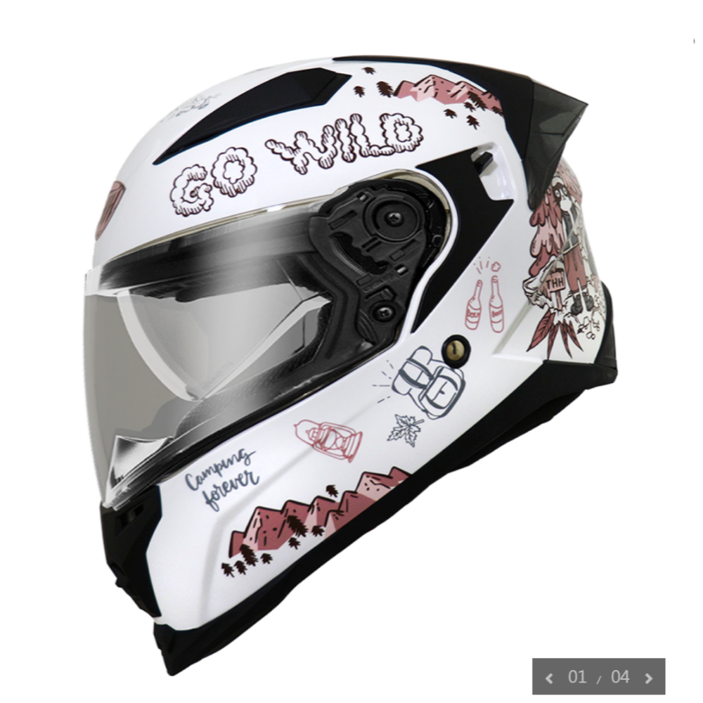 《🔥超優惠&免運🔥》THH T-840B 野FUN 野放 全罩 內墨遮陽鏡 尺排扣 耳機槽設計 內襯全可拆洗-規格圖3