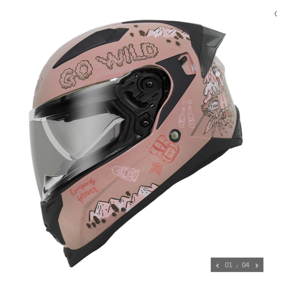 《🔥超優惠&免運🔥》THH T-840B 野FUN 野放 全罩 內墨遮陽鏡 尺排扣 耳機槽設計 內襯全可拆洗-規格圖3