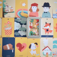 可愛雷諾曼卡 CLASSIC 36張鐵盒 占卜不求人 Lenormand 新手友善