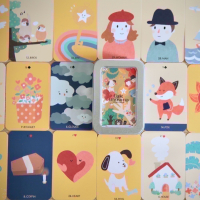可愛雷諾曼卡 CLASSIC 36張鐵盒 占卜不求人 Lenormand 新手友善