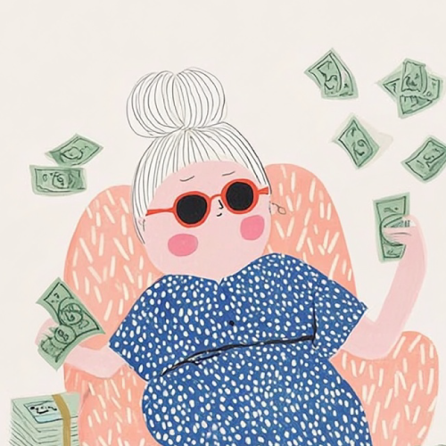 請富婆阿姨喝咖啡～幾杯自己加～♥ Love uuu-規格圖1